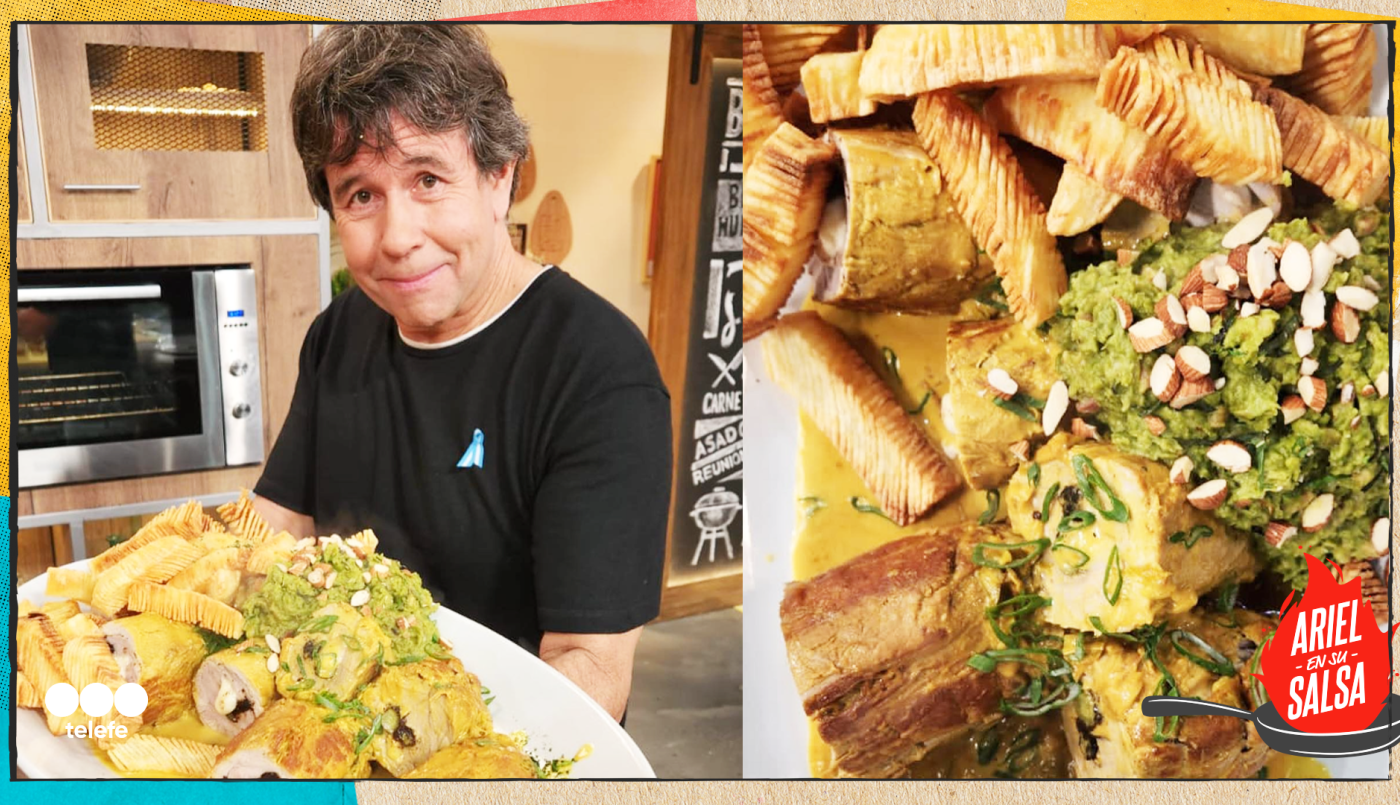 Receta de Solomillo relleno con repollitos gratinados | Recetas