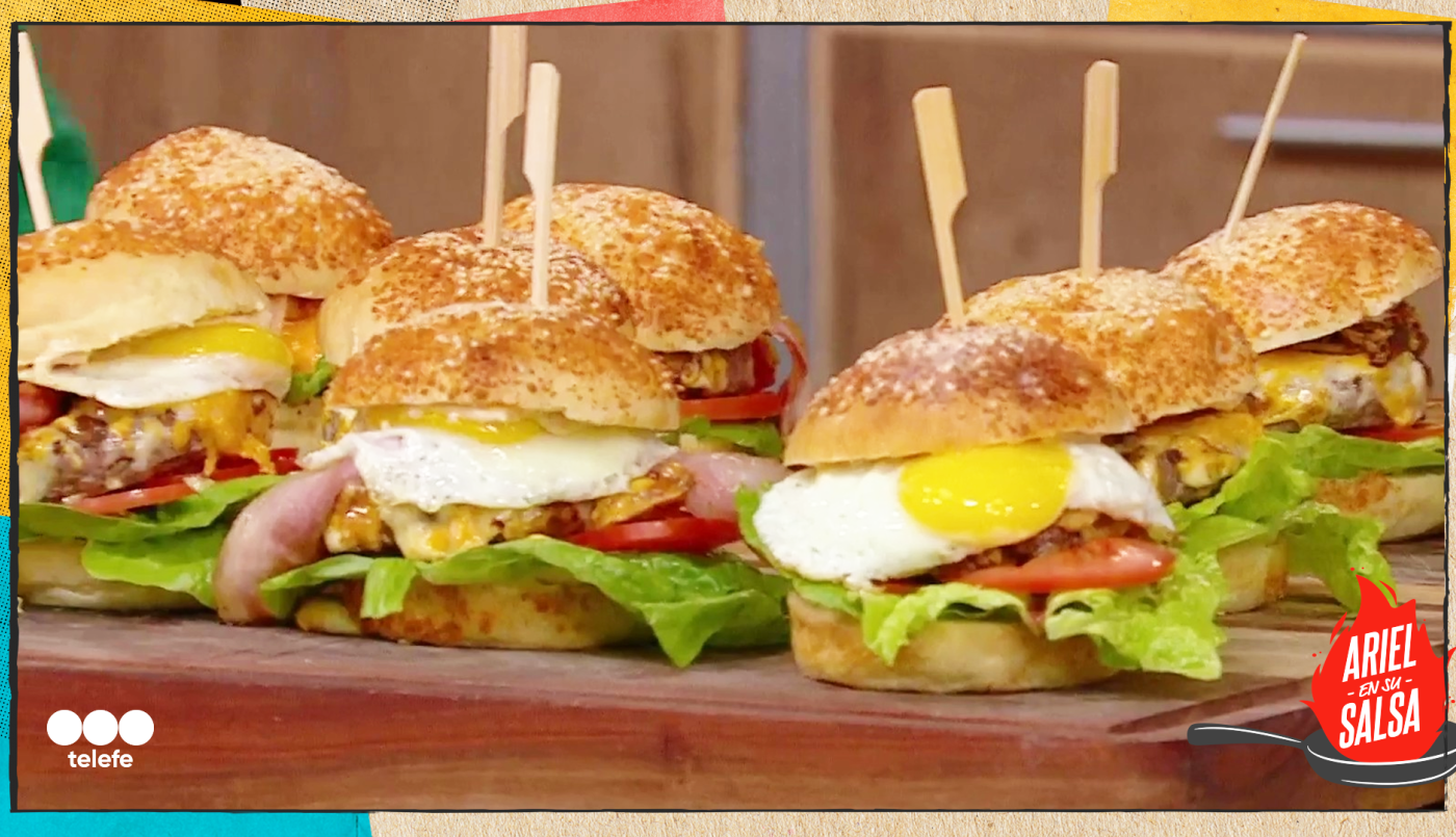 Receta de Hamburguesas con papas canadienses | Recetas