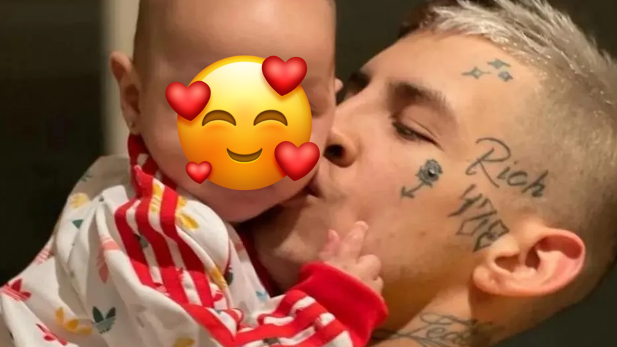 ¿La hija de L-Gante es el clon de él? | Espectáculos