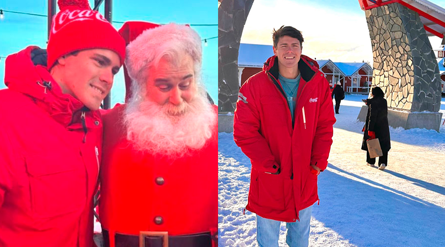 Marcos Ginocchio viajó a Finlandia para conocer a Papá Noel y por un ambicioso proyecto | Espectáculos