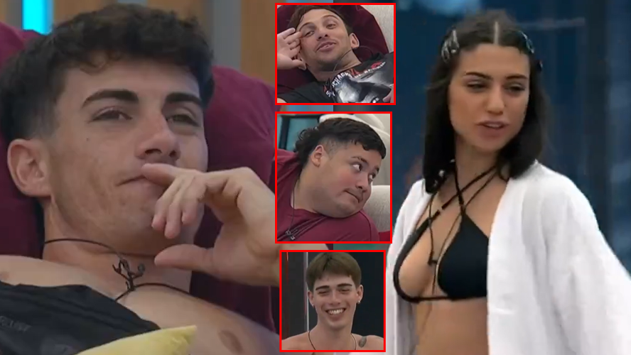 Bautista, Alan, Axel y Manzana criticaron a Rosina por sus vínculos con los chicos: "Es el chongo de turno" | Mejores momentos