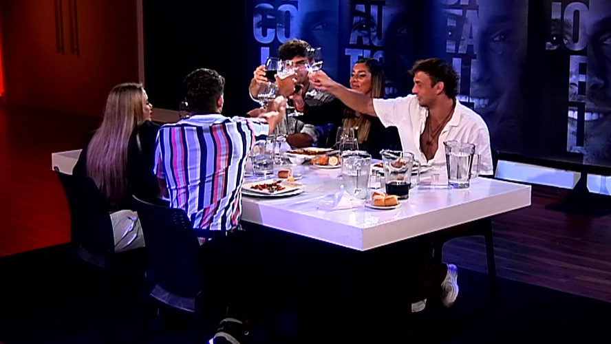 Una cena de nominados nunca antes vista: paz, amor y brindis | Mejores momentos
