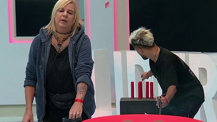 Virginia y Damián a las putead*s: ¿qué les pasó en el comienzo de la prueba del líder? | Mejores momentos