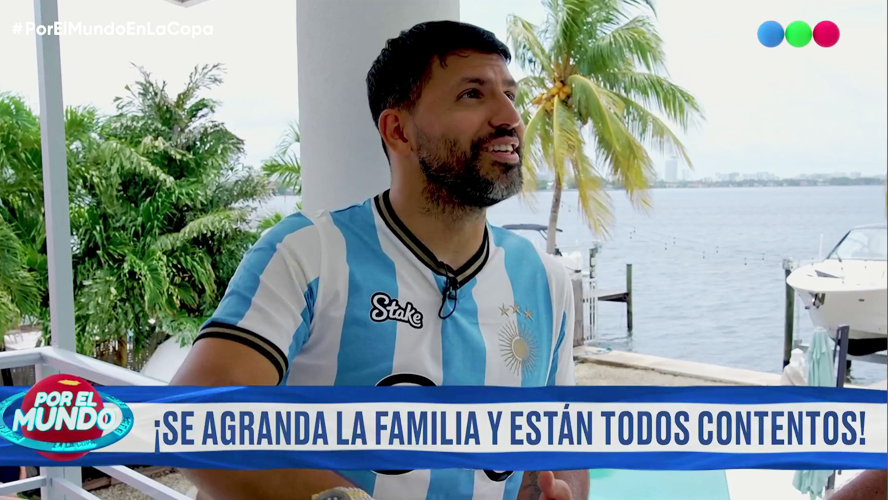 El Kun Agüero: su vida en Miami, se agranda su familia y su amistad con Messi | Mejores Momentos