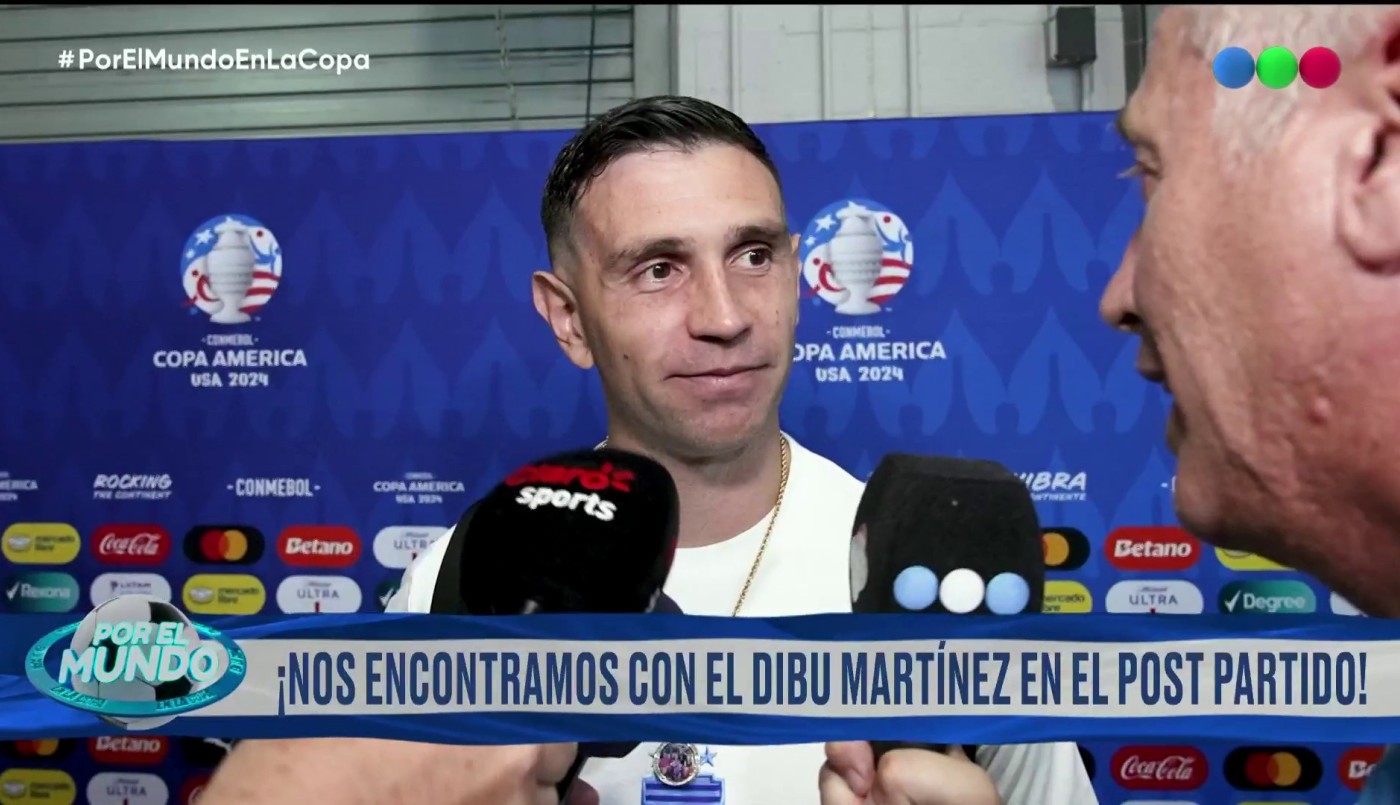Dibu Martínez y su papá en Por el Mundo: "Somos una familia muy unida" | Mejores Momentos