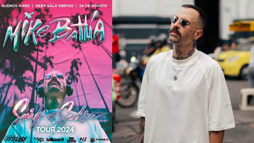 Mike Bahía llega a la Argentina con su tour "Surf 'N Salsa" | Cartelera