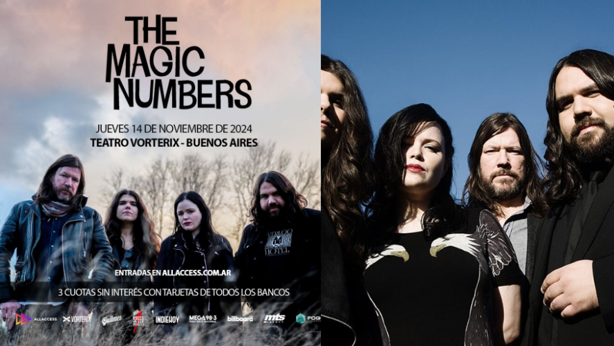 The Magic Numbers vuelve a Buenos Aires con un espectaculo unico en el Teatro Vorterix | Cartelera