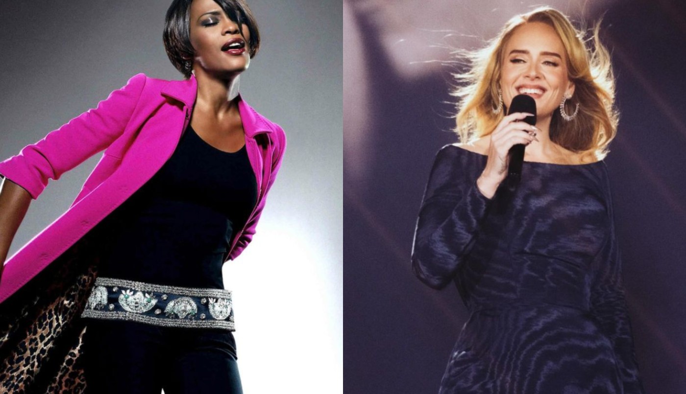 "Hello from the other side": la cuenta de Whitney Houston compartió un video de Adele y estallaron los memes | Noticias