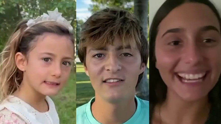 Azul Giordano, Inti y Mila Yankelevich: el saludo especial de los nietos de Cris Morena | Mejores momentos