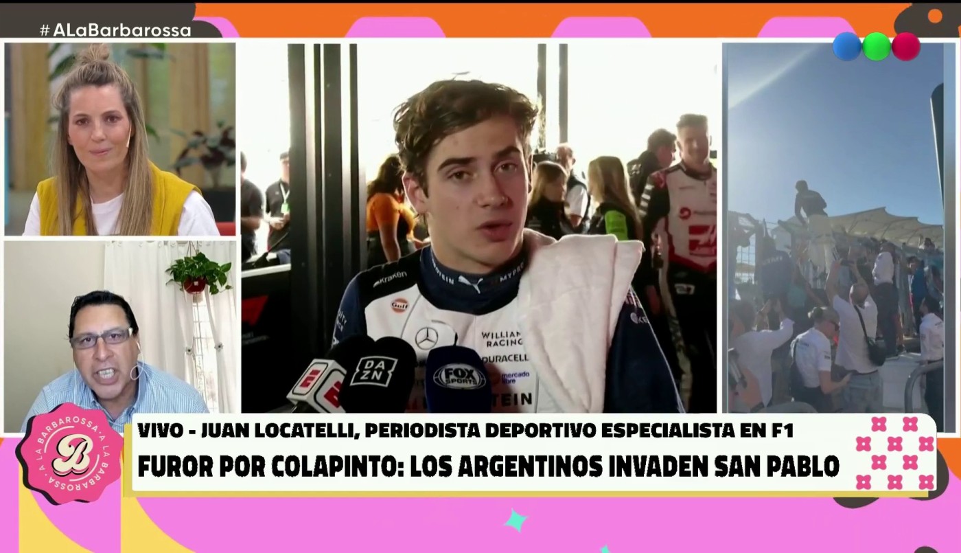 Furor por Franco Colapinto: los argentinos invaden San Pablo | Mejores Momentos