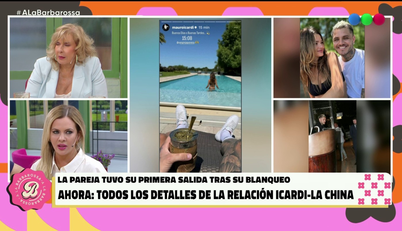 Mauro Icardi y La China Suárez blanquearon: los detalles del romance | Mejores Momentos