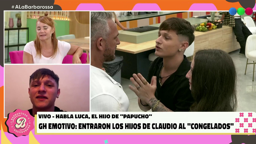 Luca, el hijo de "Papucho" habló en exclusiva sobre su entrada en el congelados | Mejores Momentos