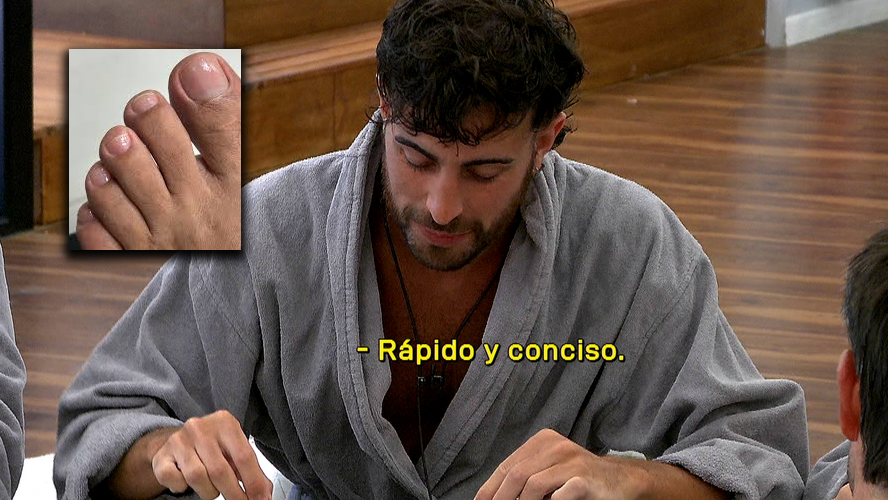 Las desagradables uñas de los pies de Ulises quedaron en las reposeras de la casa | Mejores momentos