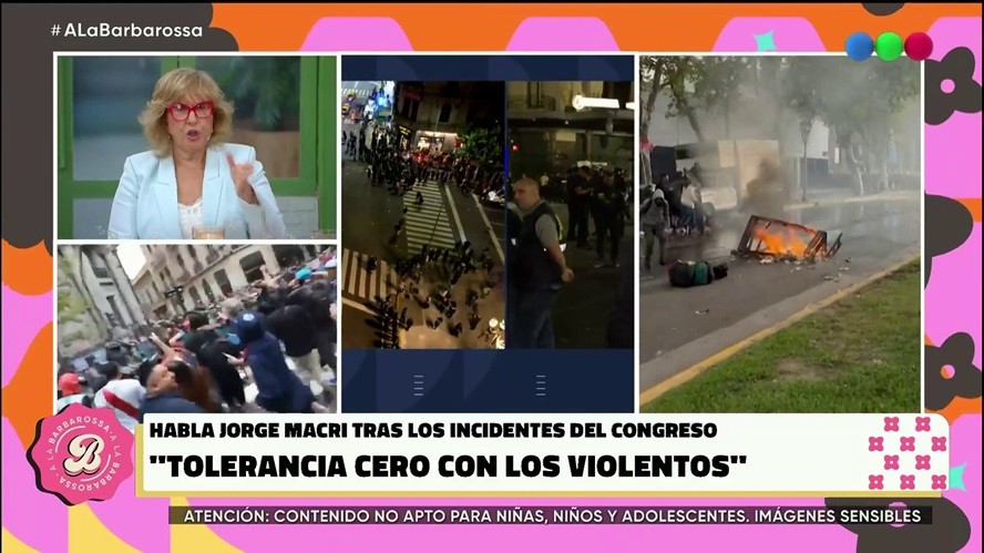 Marcha de los jubilados: incidentes y heridos graves frente al Congreso | Mejores Momentos