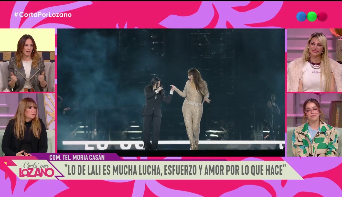 Moria Casan en exclusivo: "Lo de Lali es mucha lucha, esfuerzo y amor" | Exclusivos