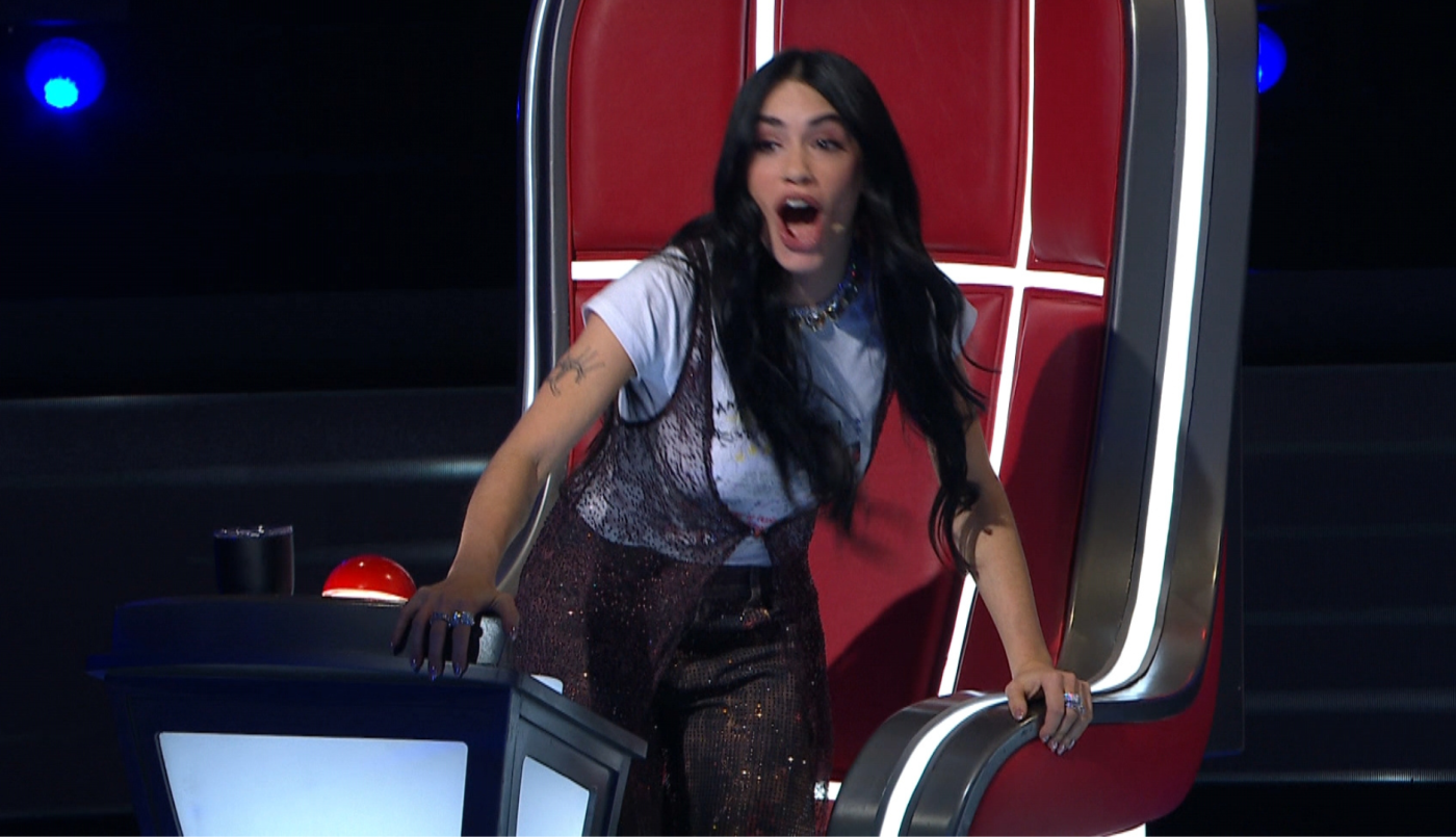 "¡No!": la reacción de Lali cuando sus compañeros se dieron vuelta al final de la performance de un participante | Mejores momentos