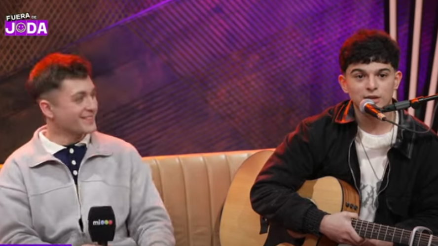 La peña de fuera de joda el show de maxi medina y alejo alvarez | Mejores Momentos