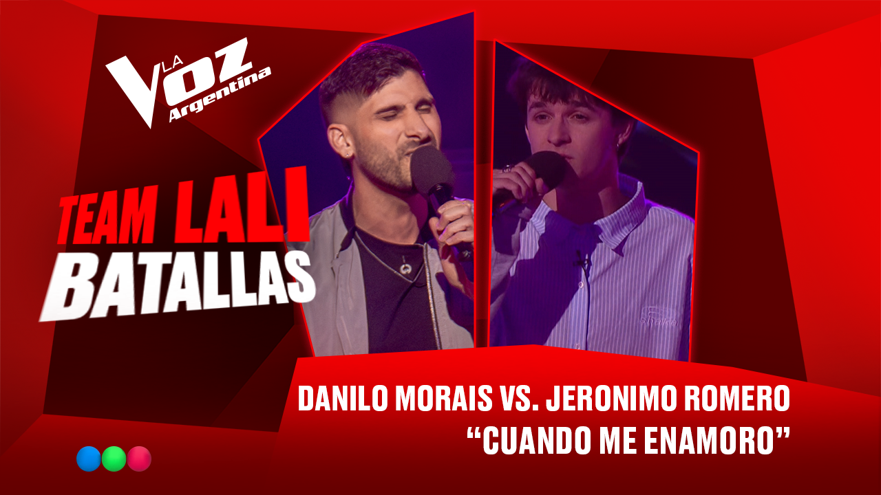 Danilo Morais vs. Jerónimo Romero - "Cuando me enamoro" - Batallas - La Voz Argentina 2025 | Batallas 2025