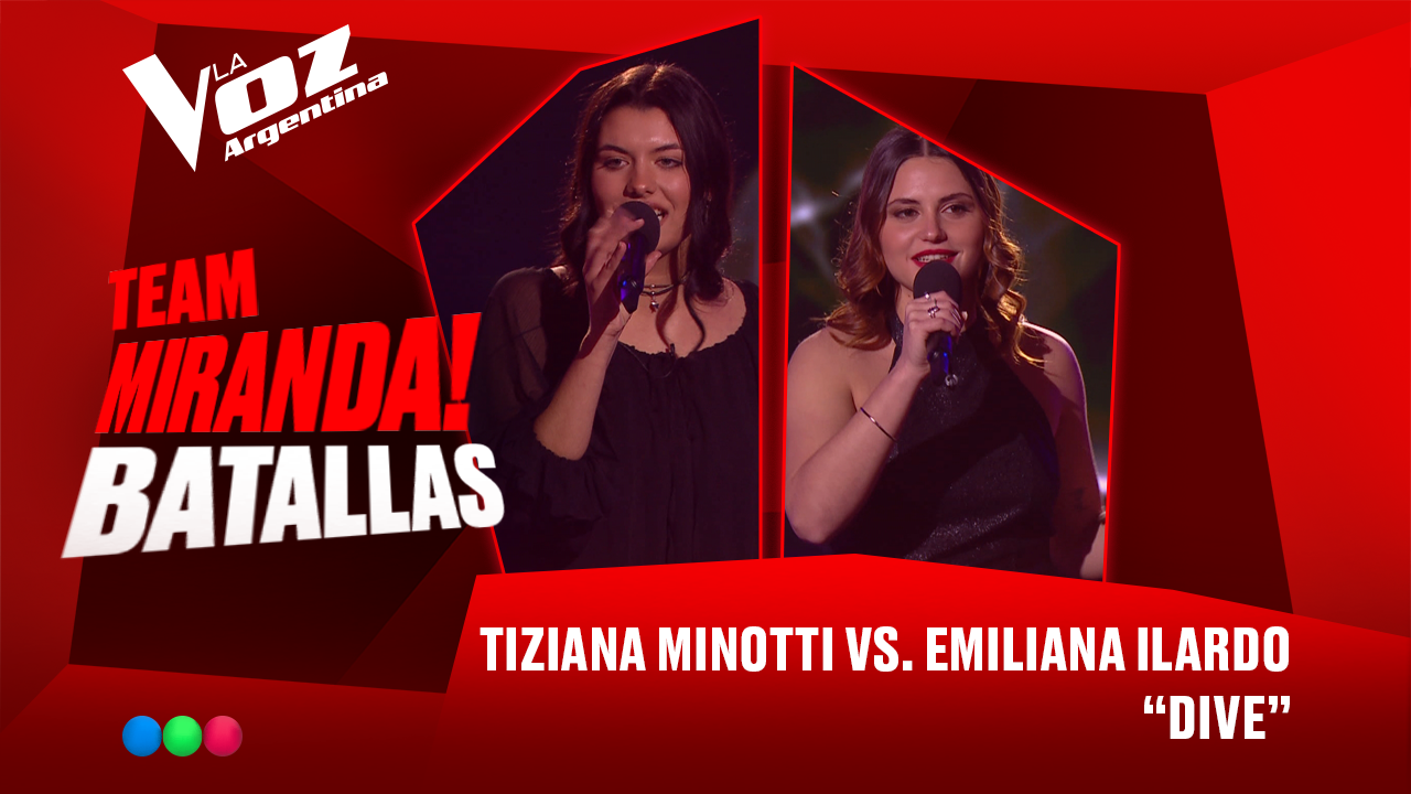 Tiziana Minotti vs. Emiliana Ilardo - "Dive" - Batallas - La Voz Argentina 2025 | Batallas 2025