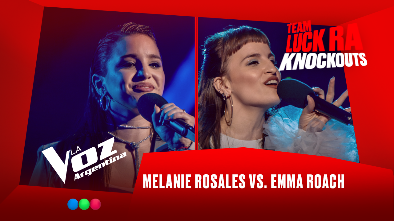 Melanie Rosales vs. Emma Roach - Team Luck Ra - Knockouts - La Voz Argentina 2025 | Knockouts 2025