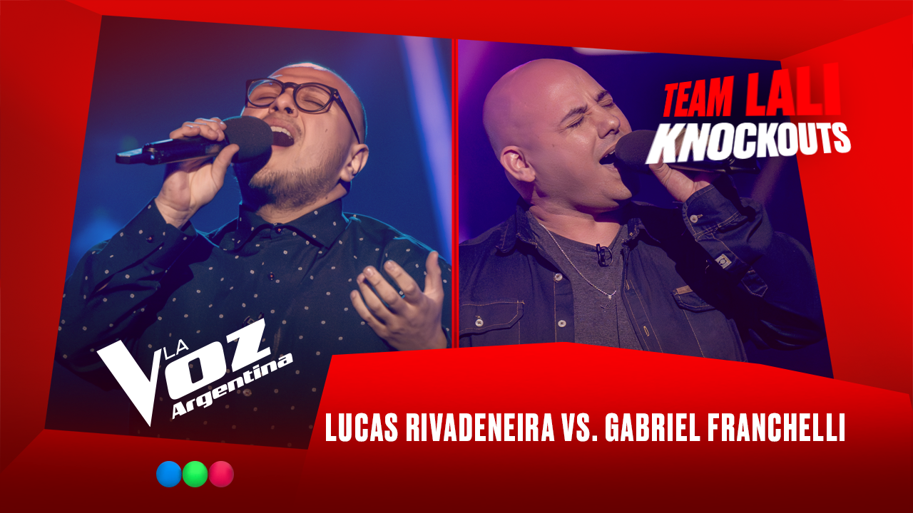 Lucas Rivadeneira vs. Gabriel Franchelli - Team Lali - Knockouts - La Voz Argentina 2025 | Knockouts 2025