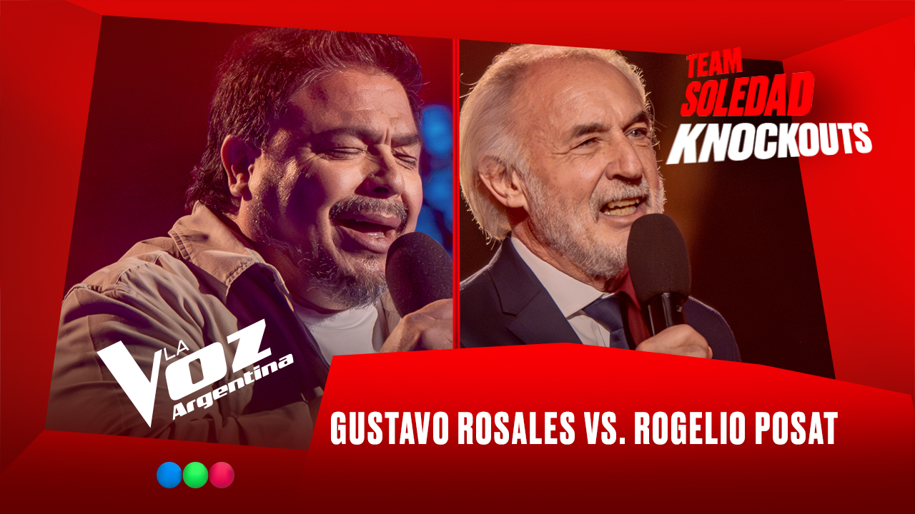 Gustavo Rosales vs. Rogelio Posat - Team Soledad - Knockouts - La Voz Argentina 2025 | Knockouts 2025
