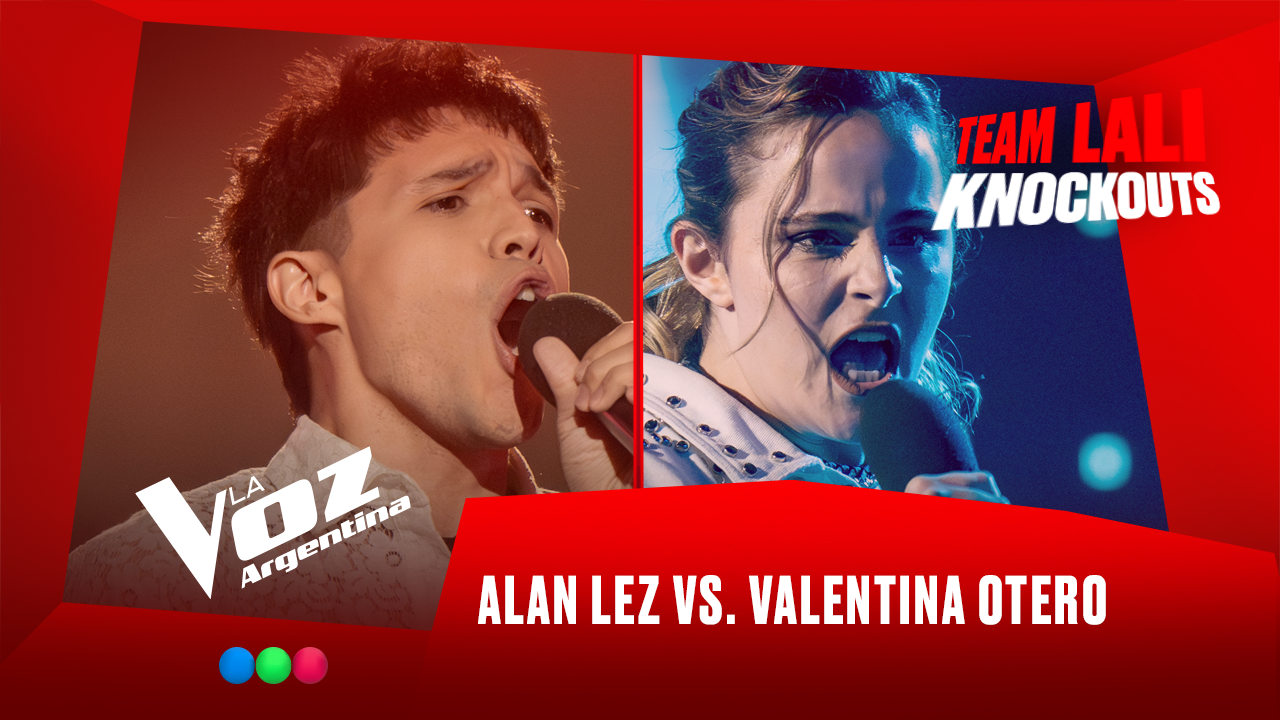 Alan Lez vs. Valentina Otero - Team Lali - Knockouts - La Voz Argentina 2025 | Knockouts 2025