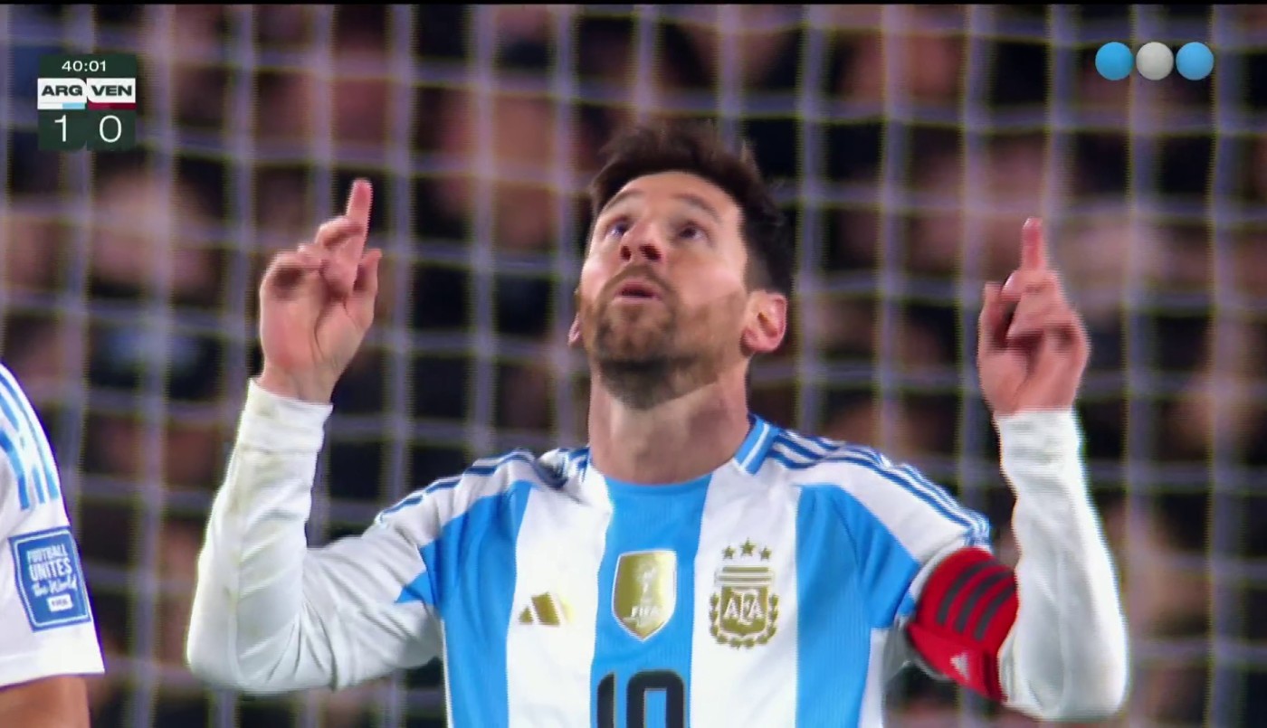 Argentina vs. Venezuela: Messi hizo un golazo para el 1-0 - Eliminatorias 2026 | Mejores momentos