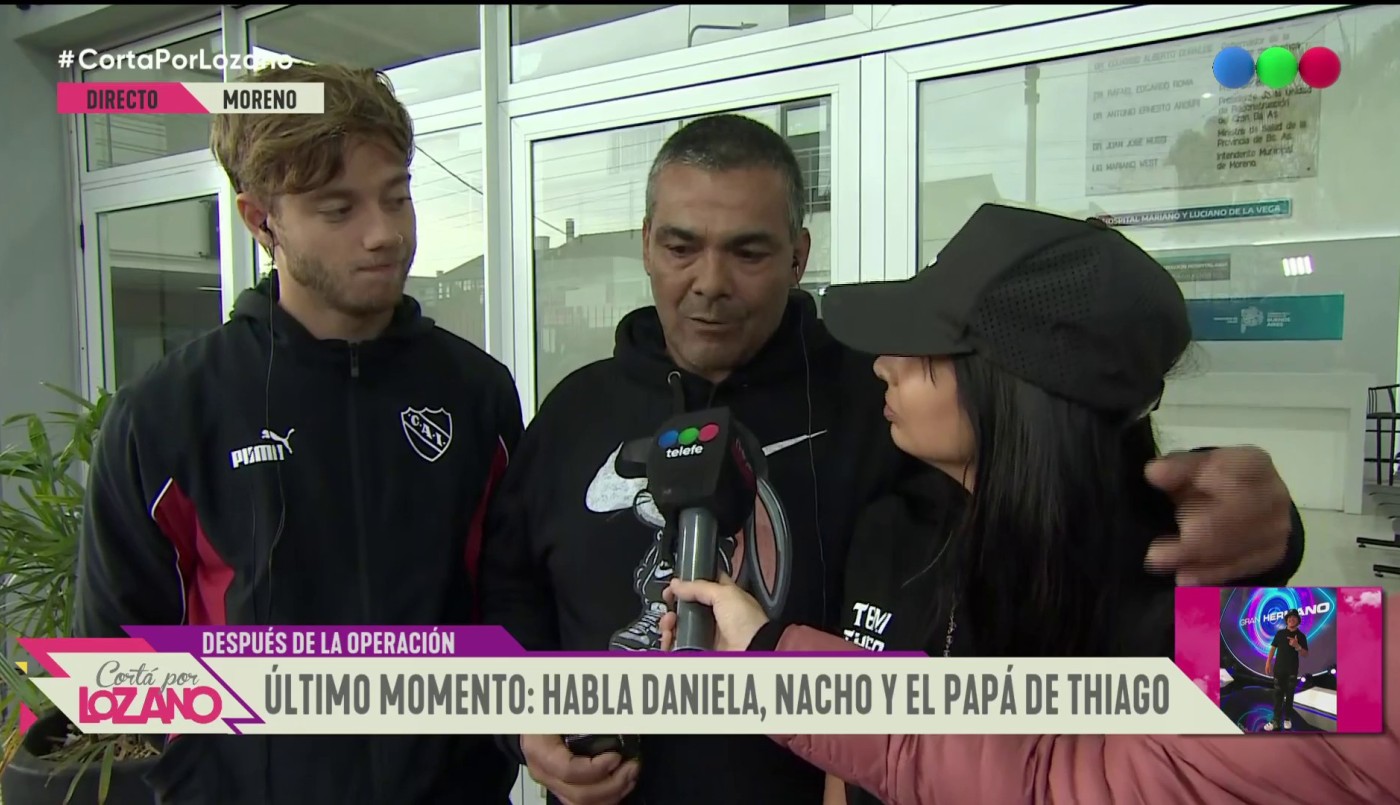 dani celis tras la operacion de thiago medina | Exclusivos