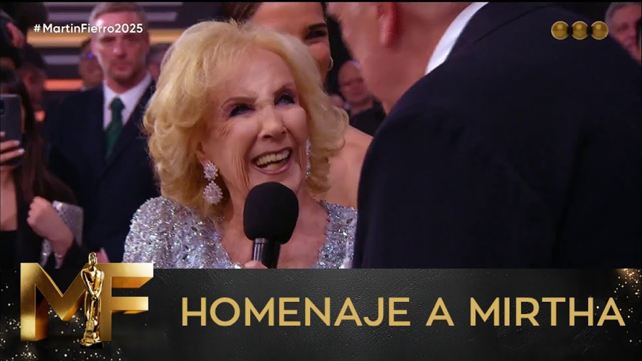 Martín Fierro a la Leyenda de la TV: Mirtha Legrand | Ganadores