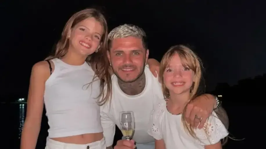 el saludo de mauro icardi en el cumpleaños de isabella | Espectáculos