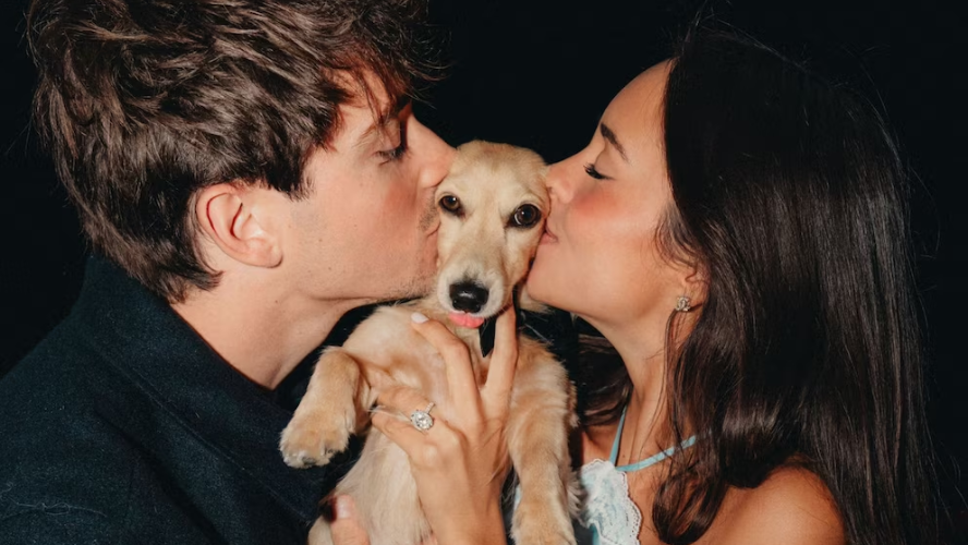 charles leclerc comprometido propuesta | Espectáculos