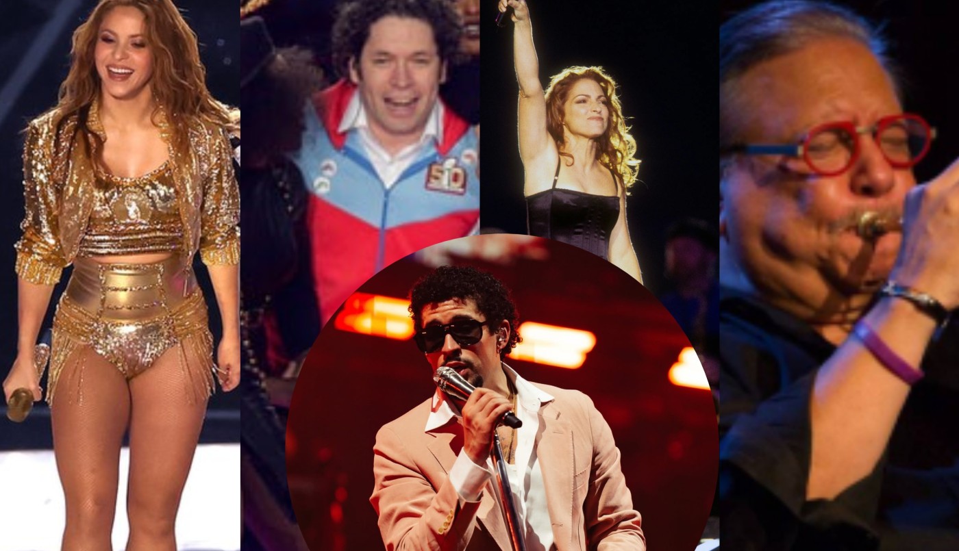 De Gloria Estefan a Shakira: la presencia latina en el Super Bowl antes del desembarco de Bad Bunny | Música
