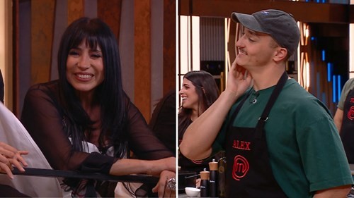 ¿Romance en Masterchef Celebrity? El guiño entre Alex y Marixa que encendió al estudio | Mejores Momentos