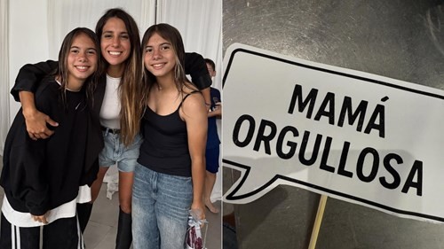 Emoción total: las hijas de Cinthia Fernández terminaron la primaria y así lo festejaron | Espectáculos