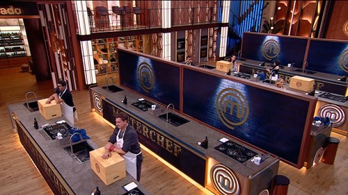 Volvió el muro a Masterchef Celebrity: duplas a ciegas y tensión en la cocina | Mejores Momentos