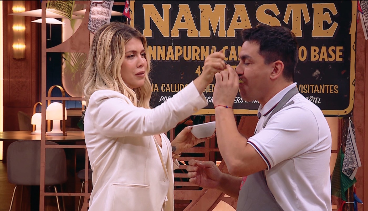 La cucharada sopera de Wanda Nara hizo sudar frío al Turco Husaín | Mejores Momentos