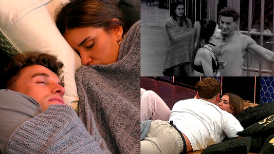 Tensión sexual al máximo entre Lola y Manu con mimos y celos enfrente de todos