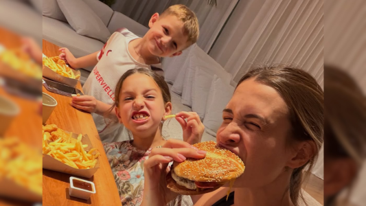"La vida es equilibrio": las fotos más íntimas y tiernas de Cami Homs junto a sus hijos