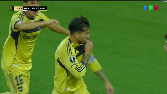 ¡Golazo de Leandro Paredes para el 1 a 0! - U. Católica vs. Boca - Libertadores 2026