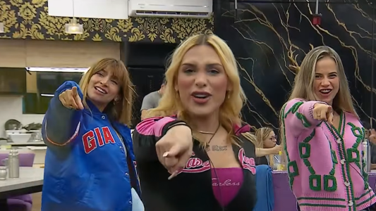 Solange, Cinzia y Danelik presentaron su telenovela: "Con la misma moneda"