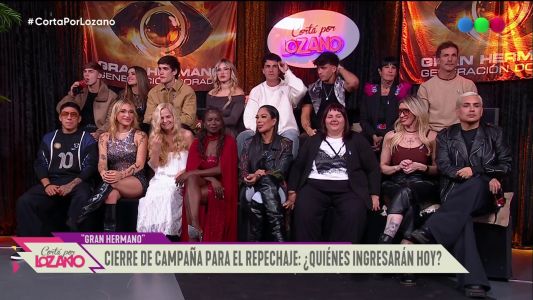 Los exparticipantes de Gran Hermano hicieron su cierre de campaña antes del repechaje