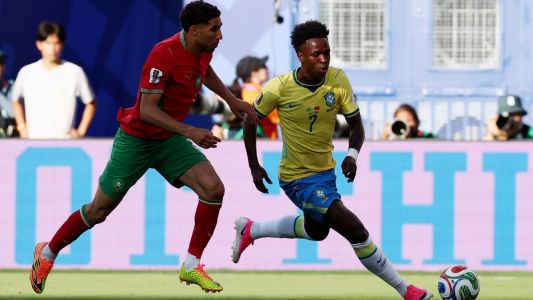 Brasil y Marruecos igualaron 1 a 1 en un partido peleado hasta el final