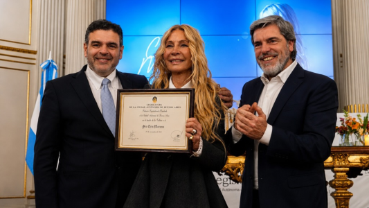 Cris Morena fue declarada Personalidad Destacada de la Cultura: el conmovedor mensaje a su familia y fans