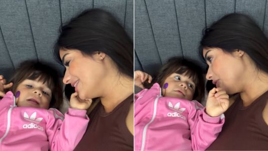 Video | La tierna confusión de Aimé al intentar decir el nombre de Daniela Celis