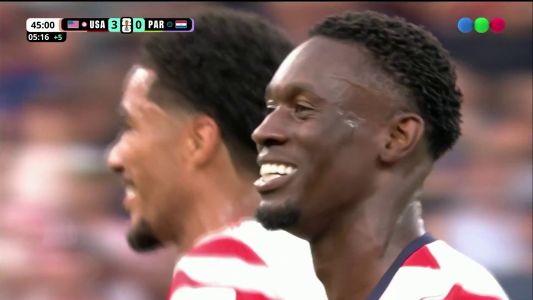 Golazo de Balogun para el 3-0 de Estados Unidos a Paraguay