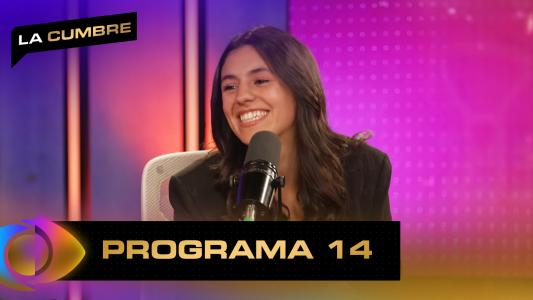 Tati Luna en "La Cumbre" con Santiago del Moro
