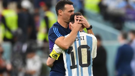 Scaloni dijo que Messi será el mejor "hasta que él quiera"