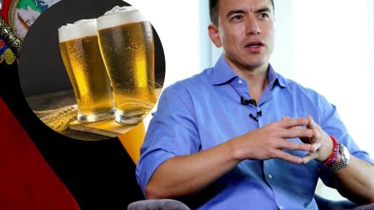 El Presidente de Ecuador bajó el precio de la cerveza durante todo el Mundial 2026