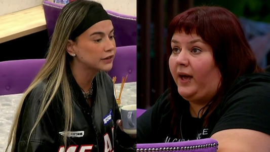 Cinzia y Yipio volvieron a enfrentarse gracias a la comida